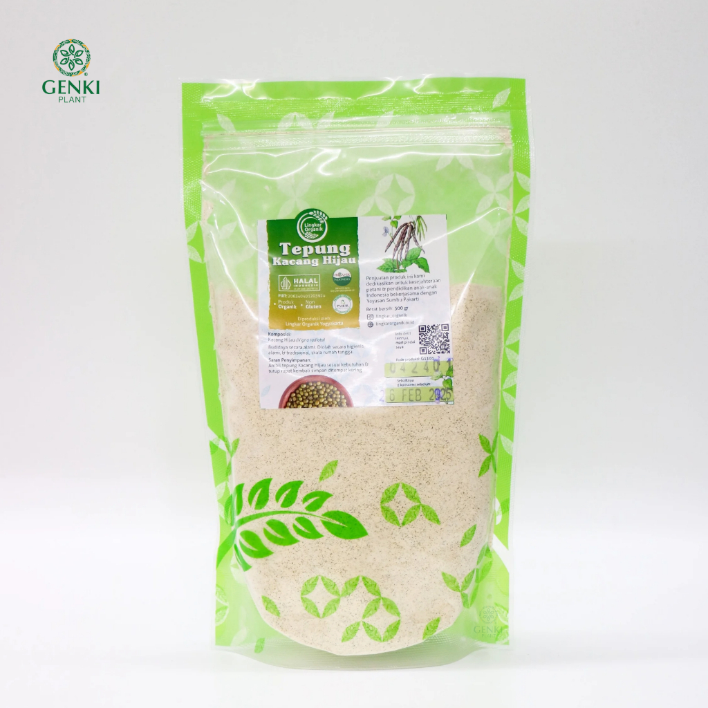 

Lingkar Organik Tepung Kacang Hijau - 500 g