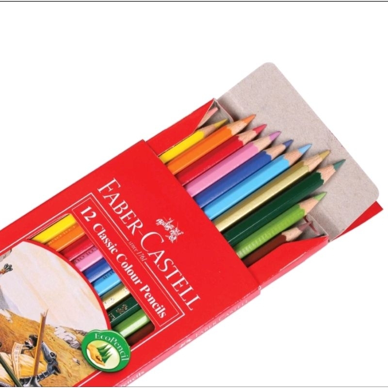 

Kelir Kayu Faber Castell Classic 12 Warna