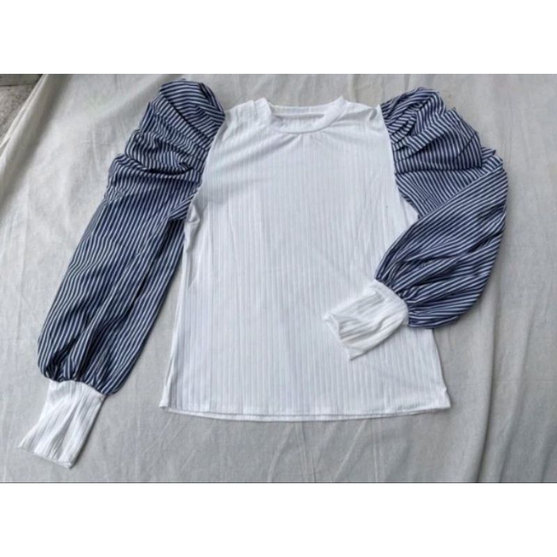 blouse Korea lengan balon