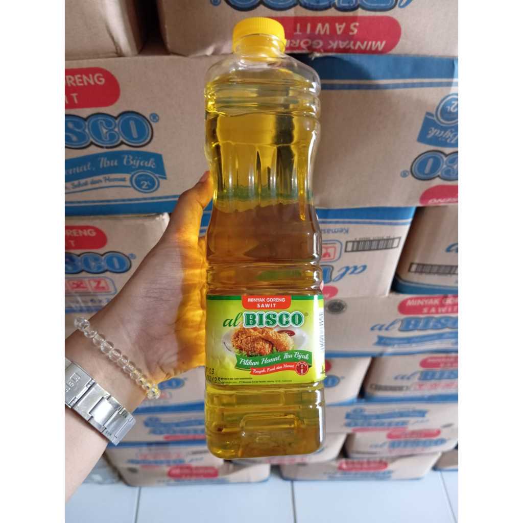 Minyak Goreng Bisco 800ml 1 krat isi 12 botol