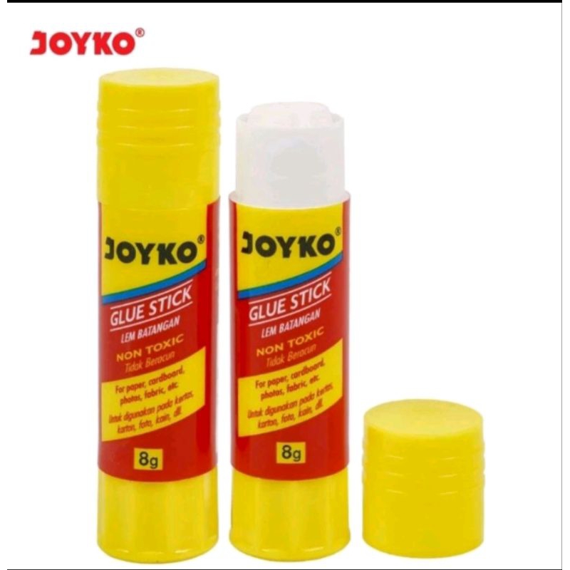 

(1box 12pcs) GLUE STICK JOYKO / LEM JOYKO / LEM KERTAS
