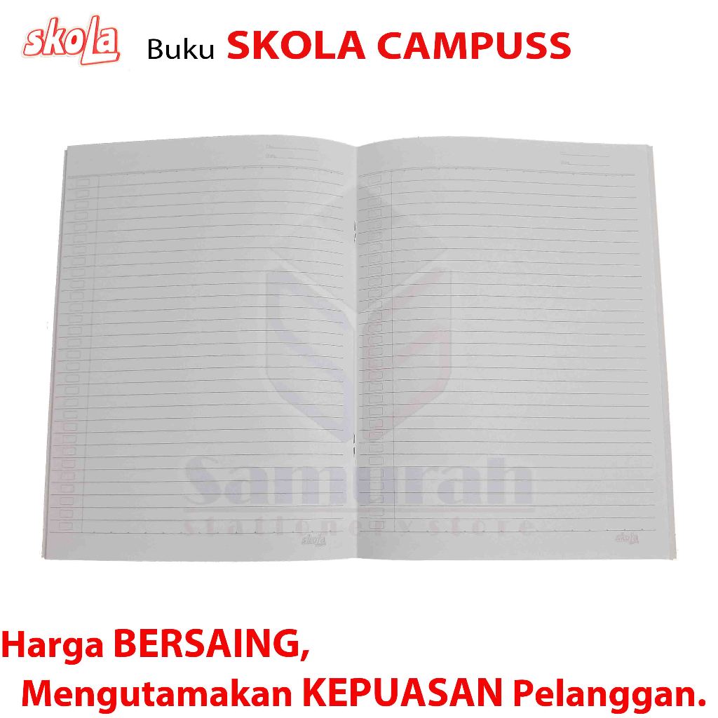 

Buku Tulis Skola Campus Isi 36 Lembar / Buku Sekolah Ukuran Boxy / B5 Campuss 36 Lbr - Per Pak isi