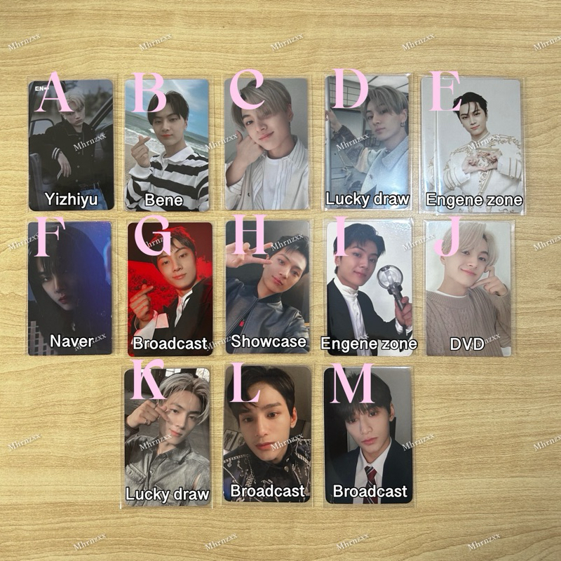 [READY] Official Photocard pc zayyan jay xodiac