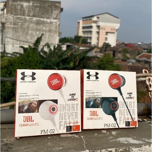 Headset extra bass JBL PM-02  W-1 JB 03 EARPHONE extra bass