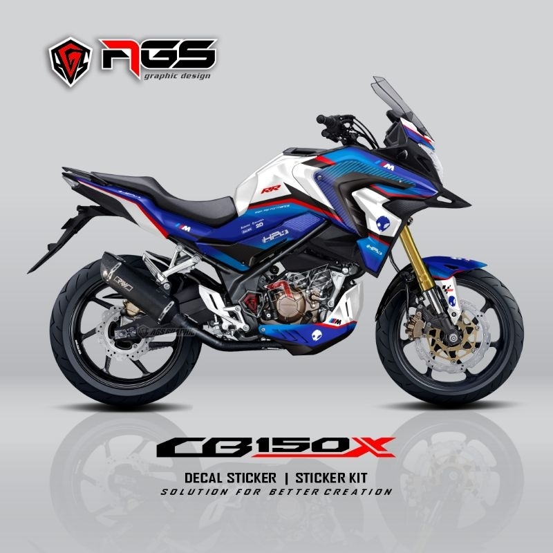 DECAL HONDA CB150X / DECAL STICKER CB150X BMW  / DECAL FULL BODY / CBX / agsgraphic