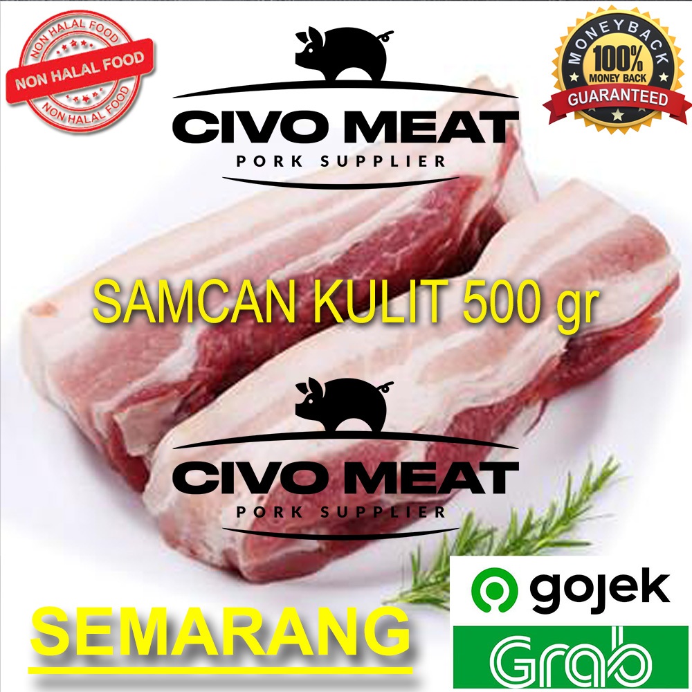 

Daging Babi Samcan / Pork Belly 500gr