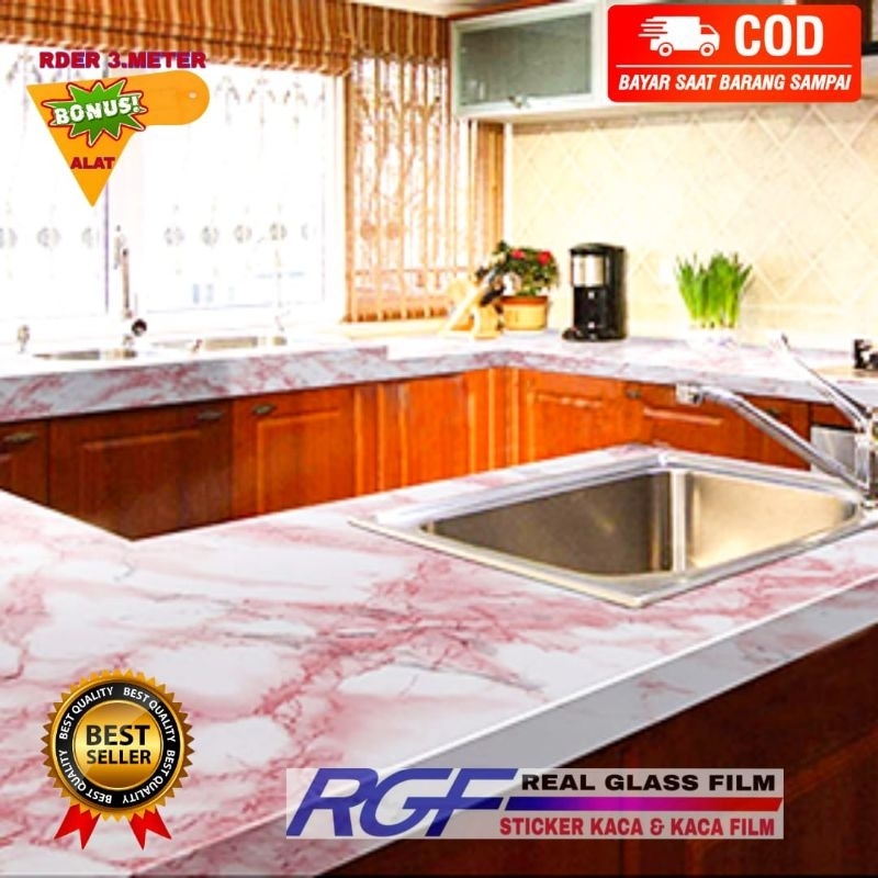 wallpaper dinding-wallsticker-stiker lantai-stiker dapur-stiker motif marmer