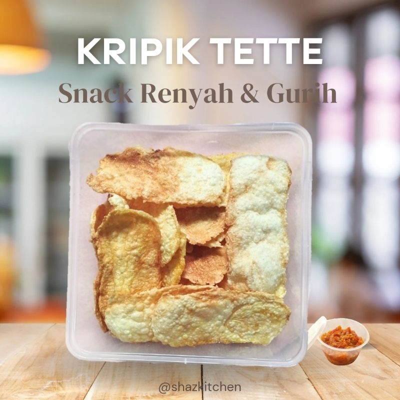 

keripik tette (singkong)