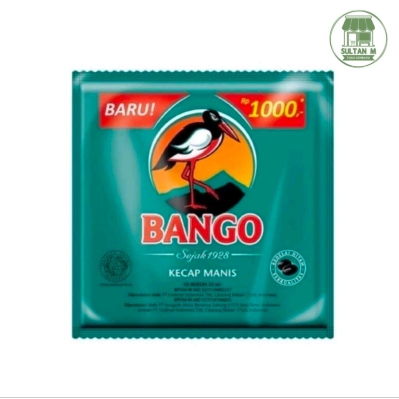 

KECAP BANGO SACHET 1 RENCENG ISI 12