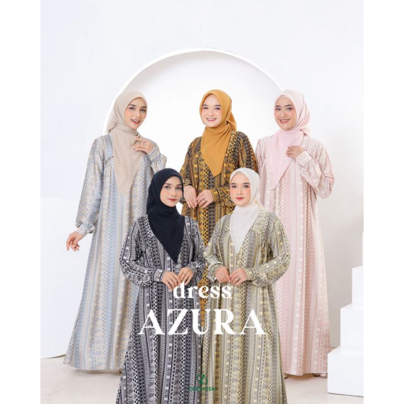 AZURA DRESS BY GREENISM/AZURA DRESS GREENISM/GAMIS BY GREENISM/DRESS BY GREENISM/AZURA