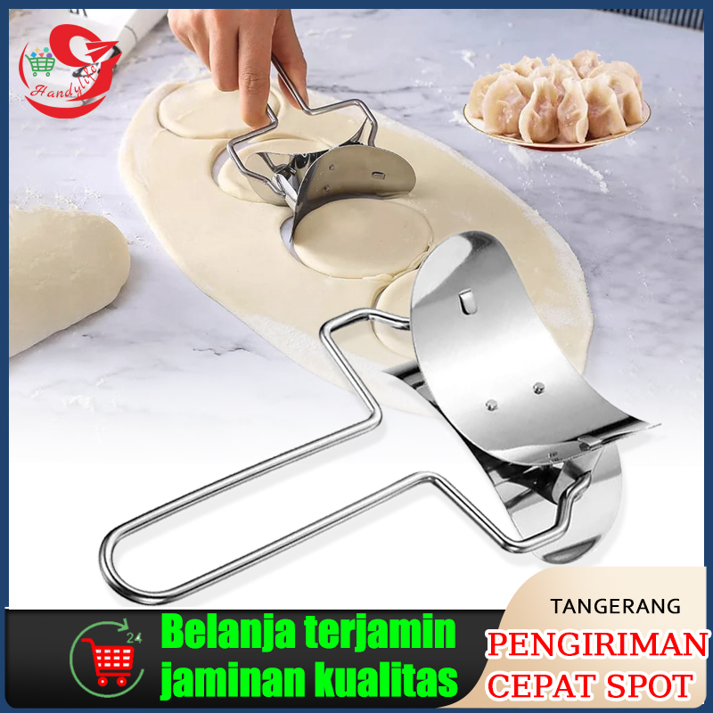 Cetakan Bulat Cetakan Pastel Pangsit Cutter Round Foundant Dekorasi Kue/Alat Pemotong Adonan