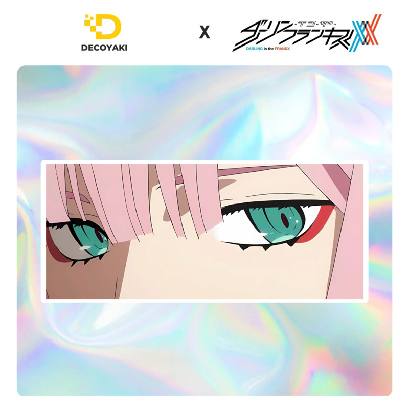 

Sticker Slap Hologram Zero Two, Stiker Hologram Zero Two