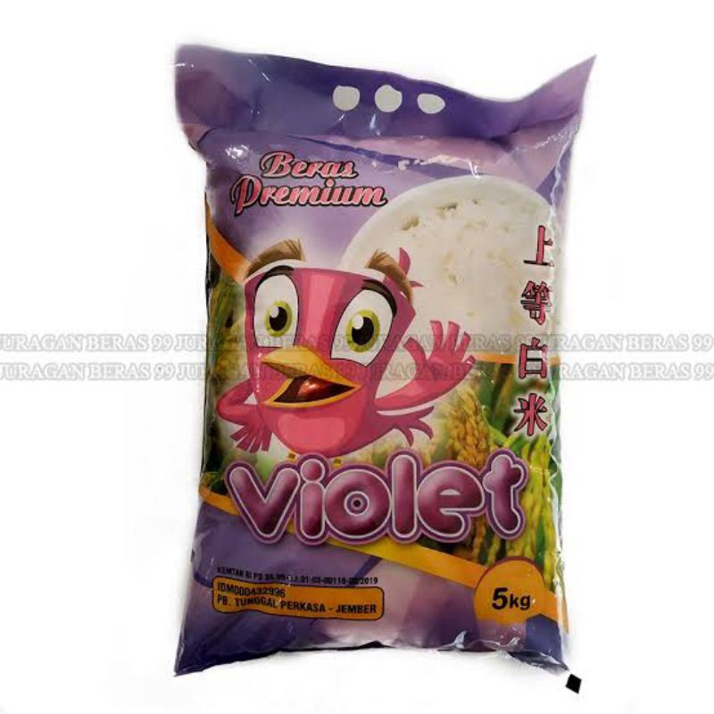 

beras premium violet 5 kg