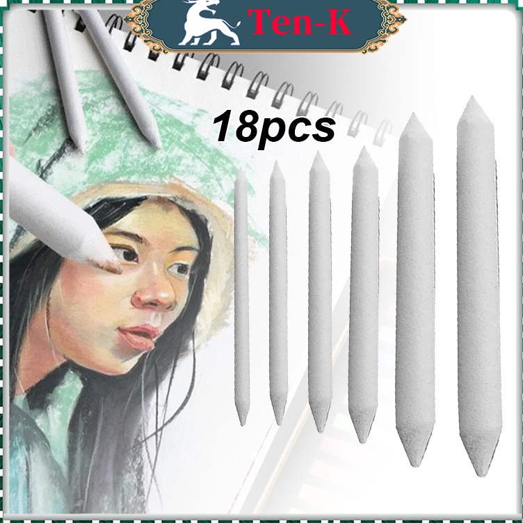 

Art Kreation Paper Stump Paper Pencil Blending Stump 3 Set 18Pcs ART R9K6