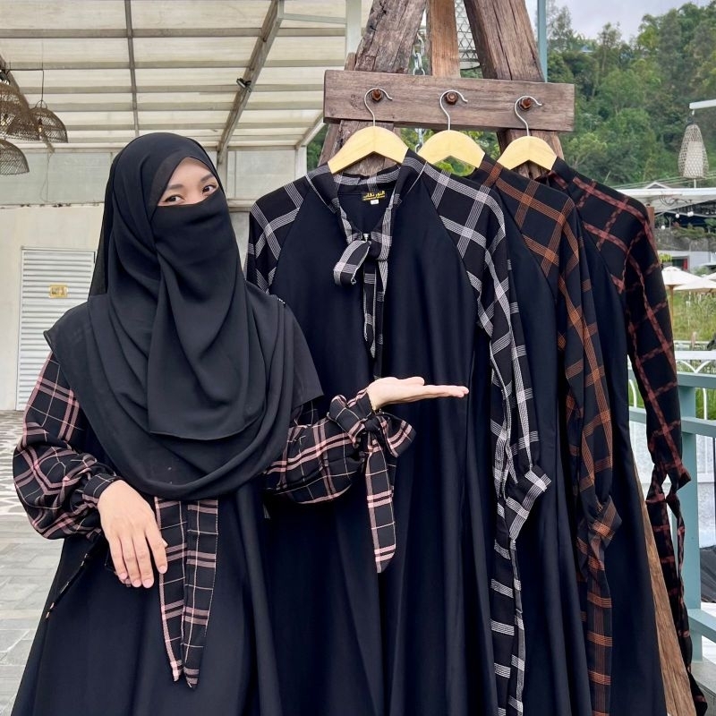 best seller ABAYA SAFWA bahan fursan ori alnoor gamis saudi abaya hitam gamis temboro abaya dubai ab