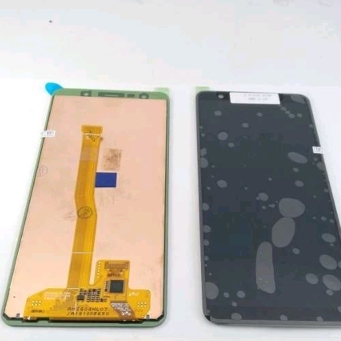 LCD SAMSUNG A750 / A7 2018 FULLSET TOUCHSCREEN BISA ATUR KONTRAS SMALL GLASS