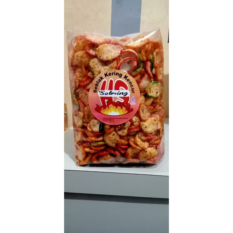 

Seblak kering Kencur khas Bandung 500 gram dan 1 Kg Kerupuk Seblak HS Bandung bisa COD
