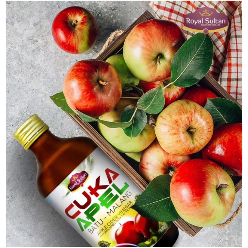 

Cuka apel royal sultan 320ml.