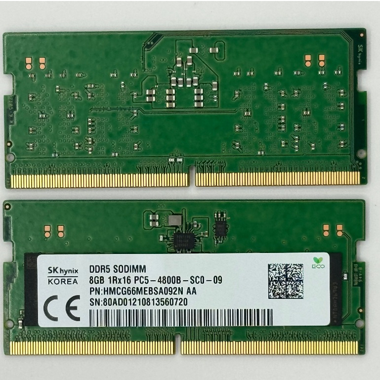 SK hynix 8GB DDR5 PC38400 4800Mhz Sodimm