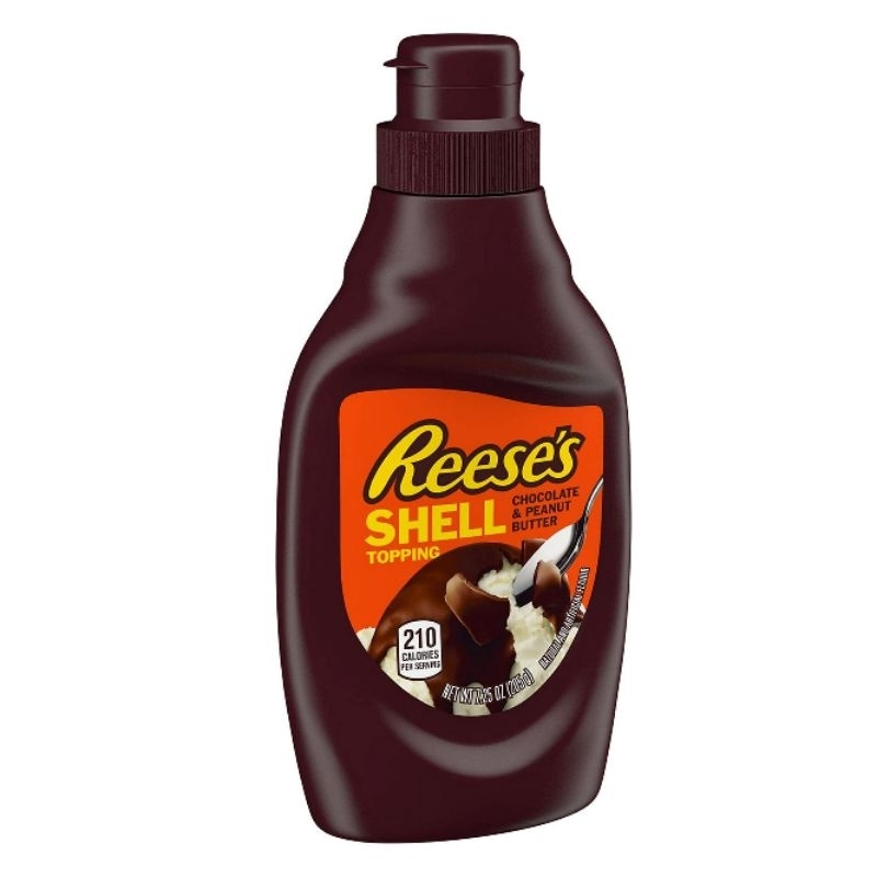 

REESE'S Chocolate & Peanut Butter Shell Topping 205g