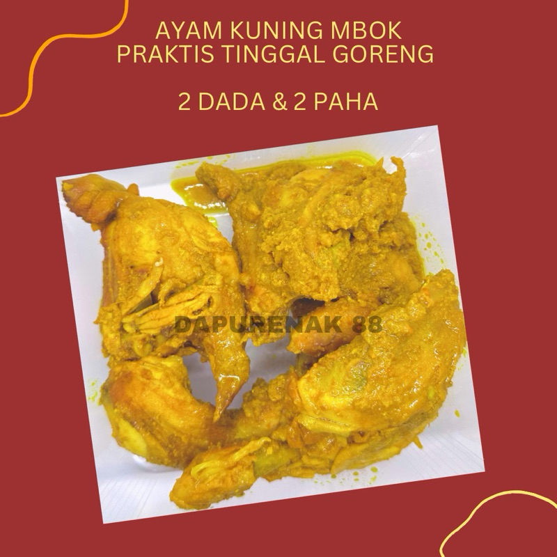 

Ayam kuning gurih dan praktis