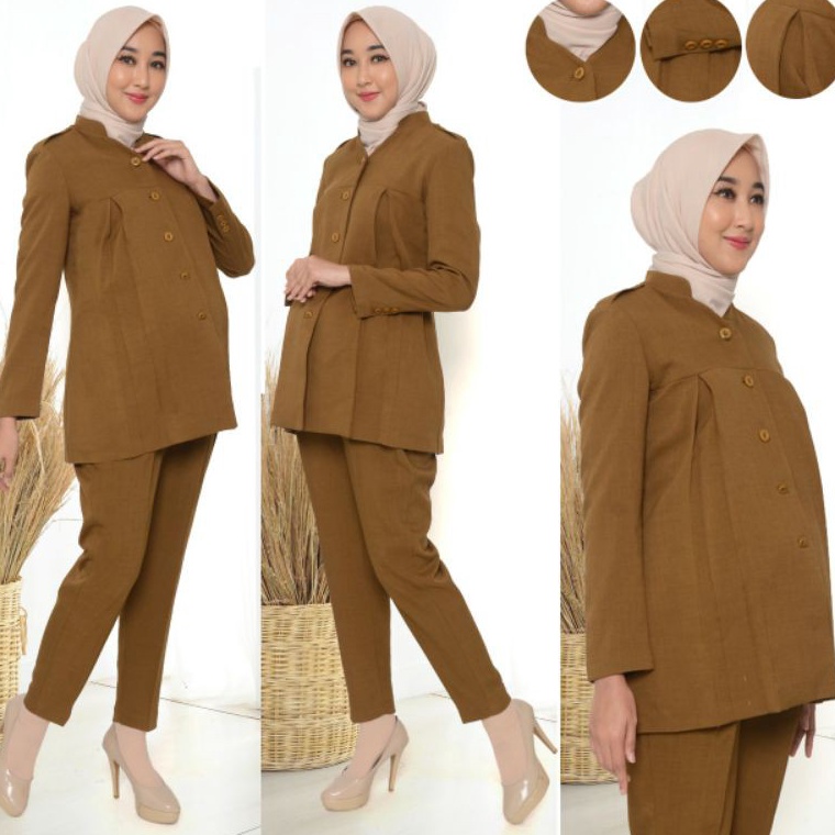 Restock Baju dinas Hamil  Baju Pemda Hamil  Baju Guru Hamil  Baju Hamil  Baju Hamil Pemda  Seragam P