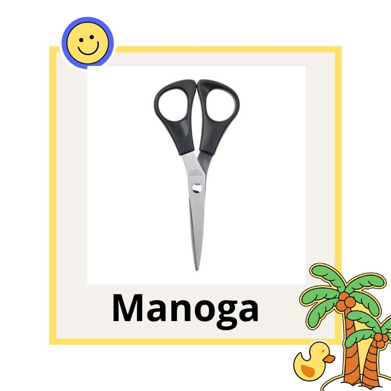 

IKEMANOGA. Gunting, baja tahan karat/hitam