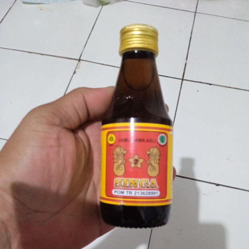 

Jamu jawa asli cap singa - isi 10 botol - 150 mL