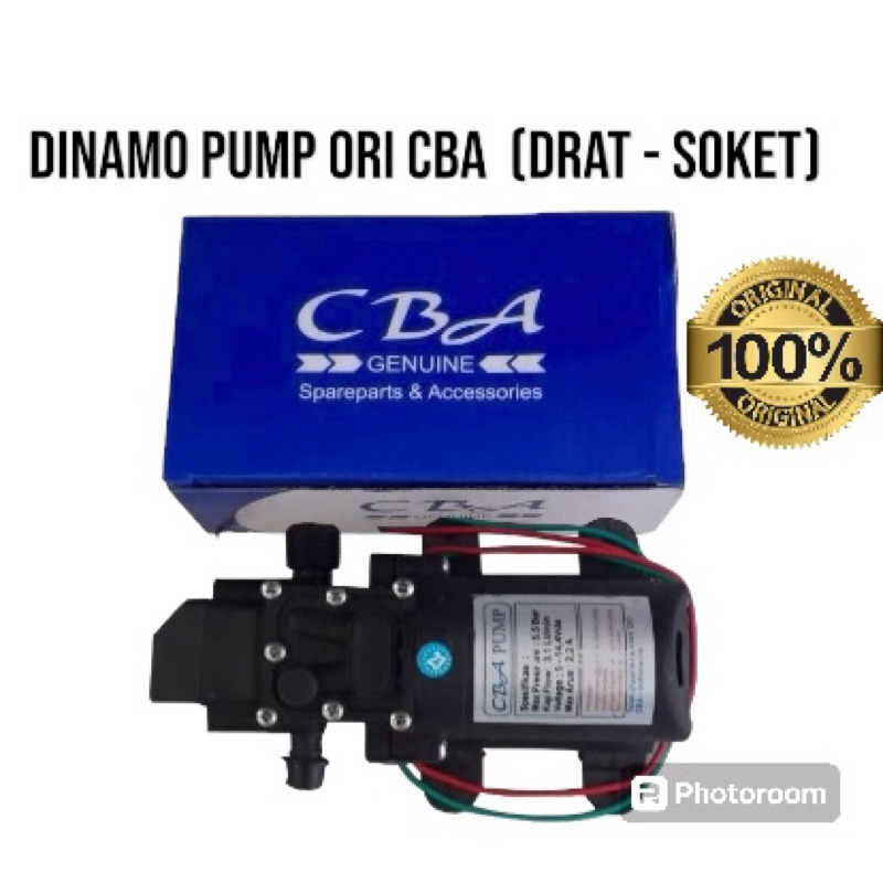 Dinamo Pump Sprayer elektrik Ori ( kepala Soket-Drat )