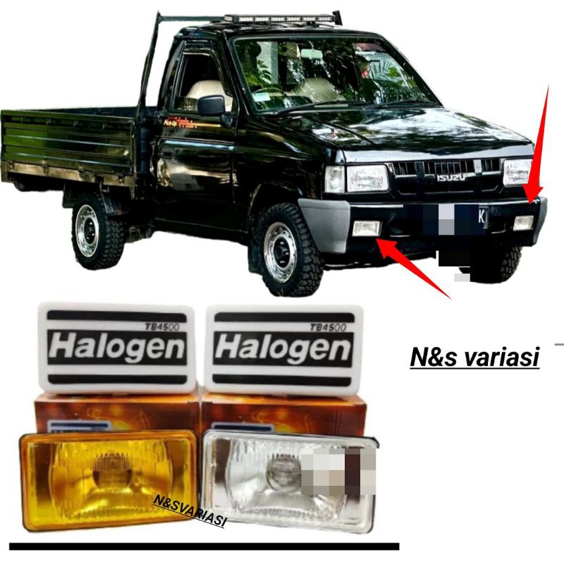 FOGLAMP LAMPU KABUT ISUZU PANTHER / LAMPU BEMPER PANTHER / VOGLAMP PANTHER / LANPU PENGGANTI FOGLAMP