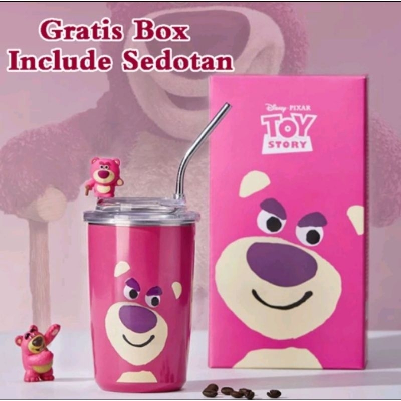 Tumblr Lotso Termos Gelas Lotso Viral Stainless Tahan Panas Dingin