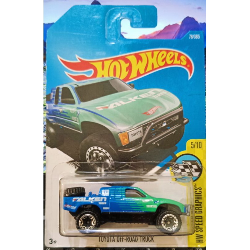 Hotwheels Toyota Off-road Truck Falken