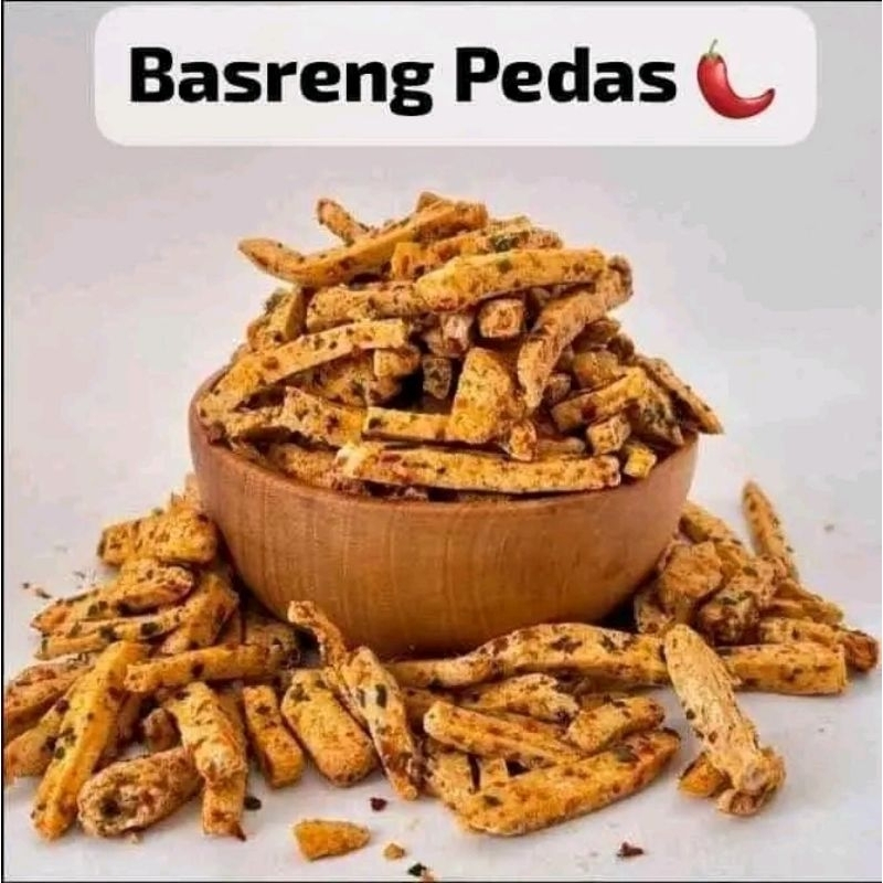 

(250gr) cemilan basreng kiloan bumbu kering sultan viral