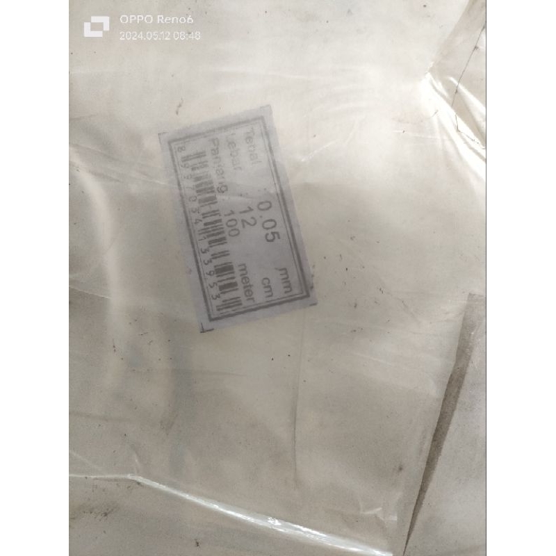 pp kantong  jet rol 0.5*12