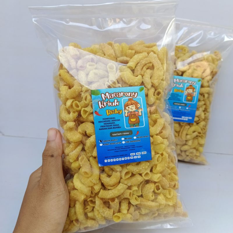 

makaroni kriuk pedas aneka rasa 250 gr