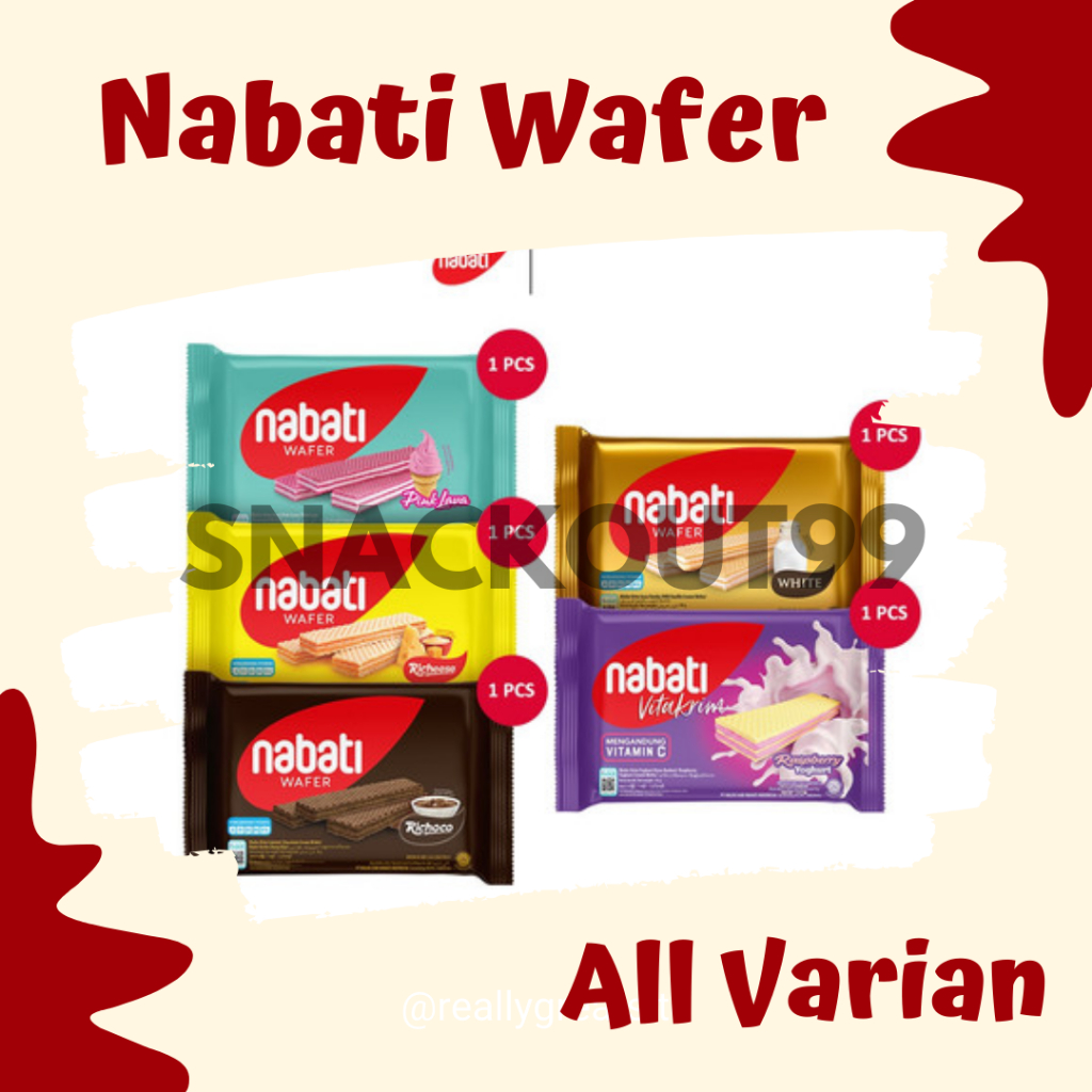 

Richeese Nabati Wafer All Varian 39 gram