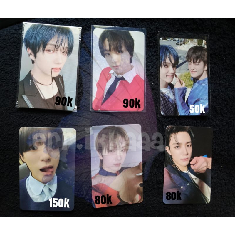 Official Photocard NCT Jeno ICFA Haechan VM