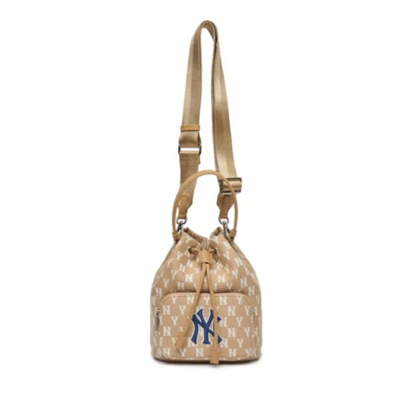 Tas MLB monogram jacquard bucket bag sling bag