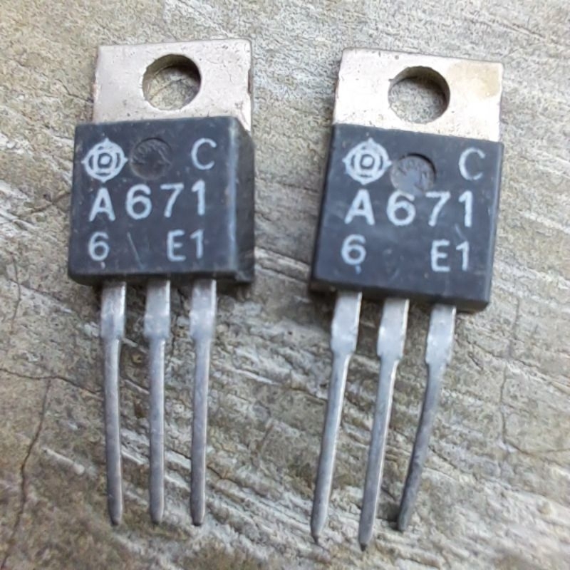 transistor 2SA671 A671 Original Hitachi NOS