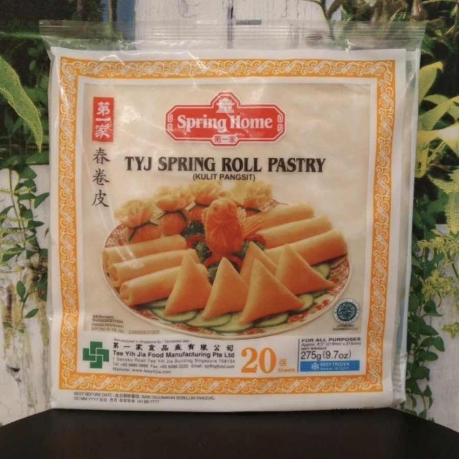 

TYJ spring roll pastry Kulit Pangsit besar | 20 lembar