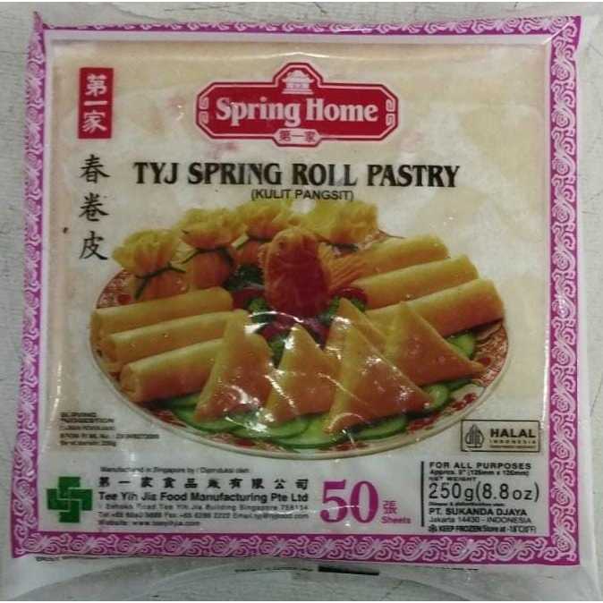 

TYJ spring roll pastry Kulit Pangsit kecil | 50 lembar