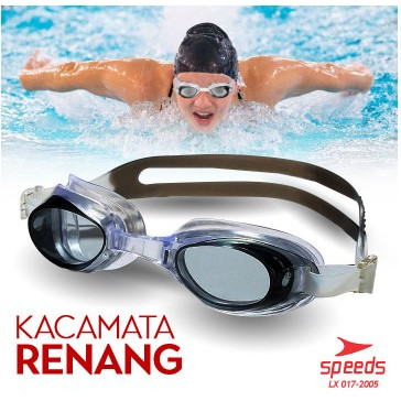 Kaca Mata Renang Dewasa Anak Remaja Anti FOG & UV Protection Swimming SPEEDS / Kacamata Selam Dewasa
