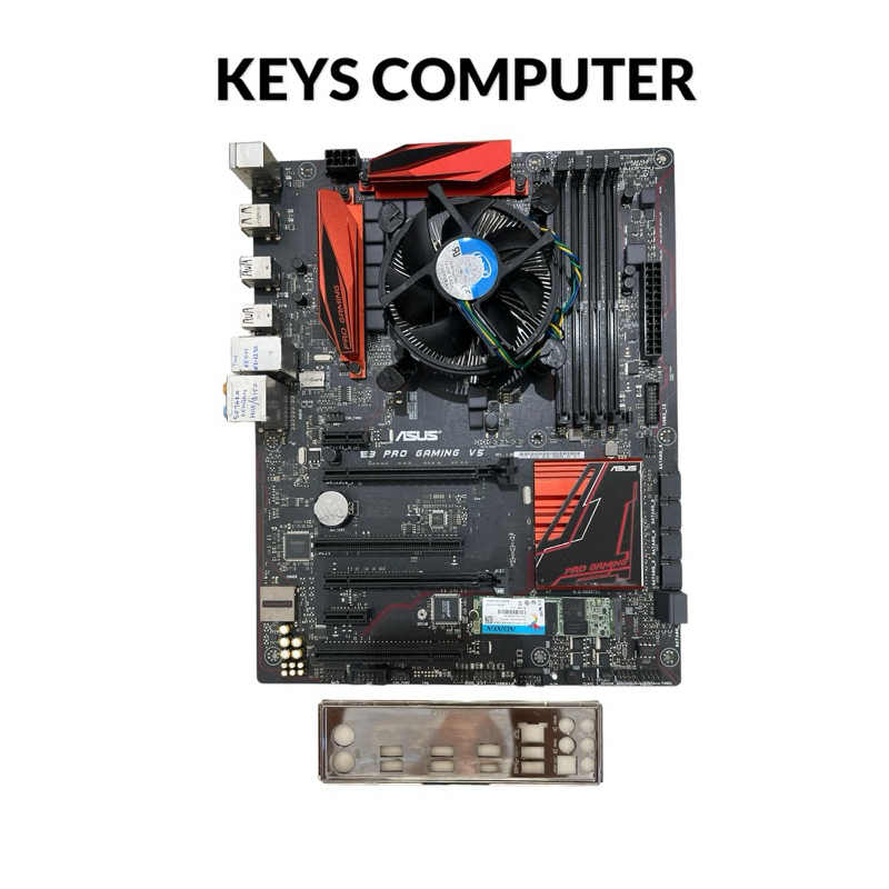 PAKETAN INTEL XEON E3-1230 V5 3.40Ghz MOBO E3 PRO GAMING DDR4 - FAN