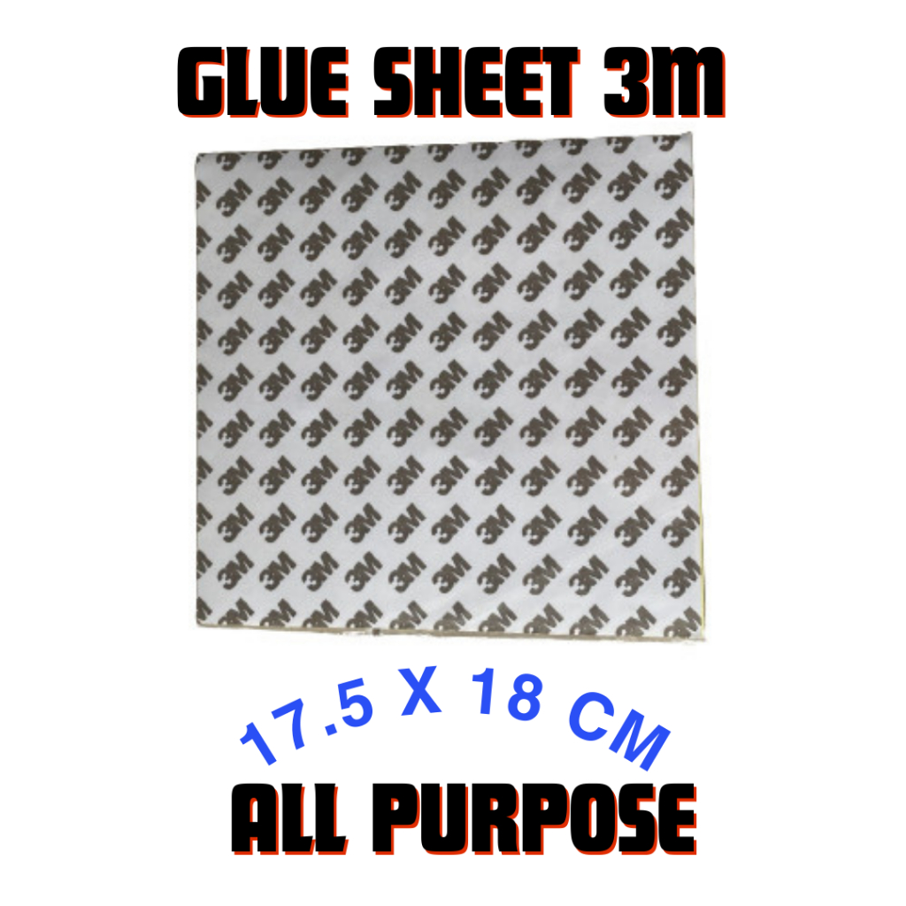 Double Tape Lem 3M Multipurpose Serbaguna Karet Lem Stiker Handphone Karet Pingpong Lem Double Tape 