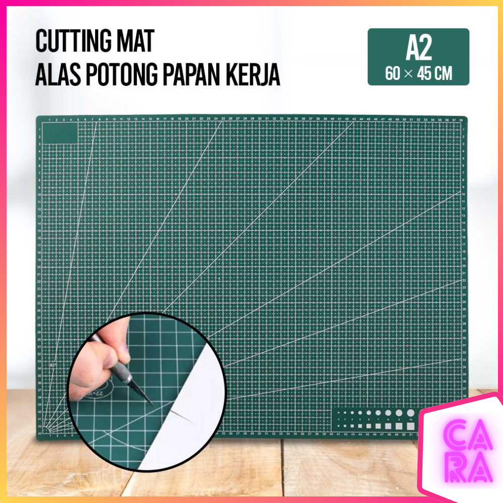 

Working Pad Cutting Mat Alas Potong Papan Kerja A2 60x45cm QJ3