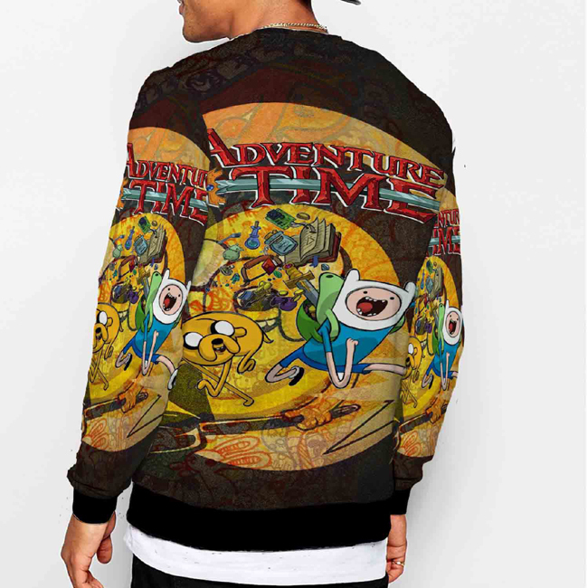 Crewneck Adventure Time Jack Sweater Fullprint Bahan Polyester Jersey | PO 3 Hari