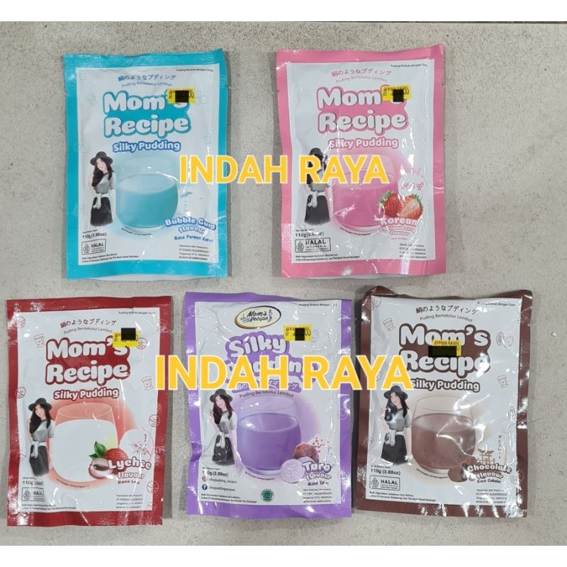 

MOM'S RECIPE SILKY PUDDING varian RASA 110G