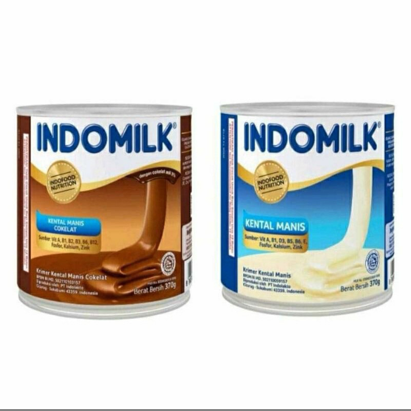 

susu kaleng indomilk 370gr