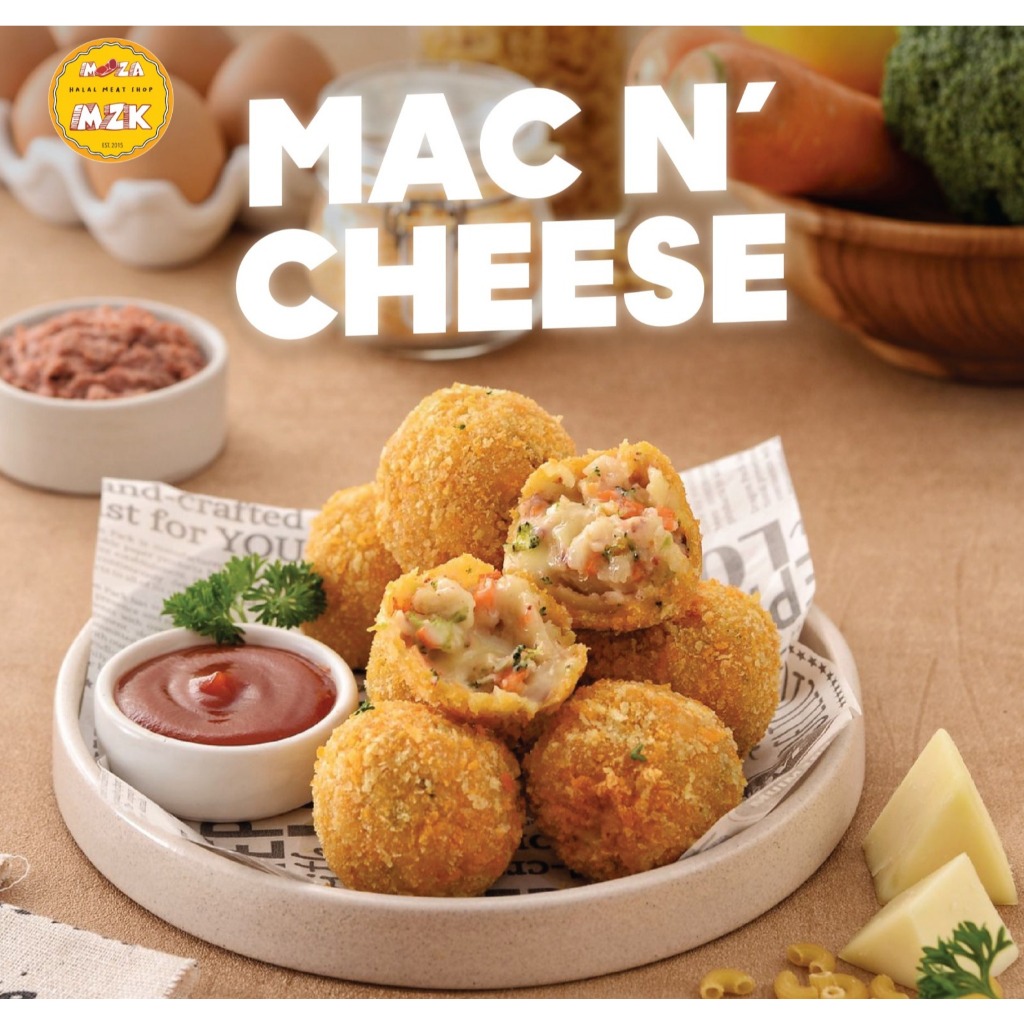 

mac n cheese veggie balls