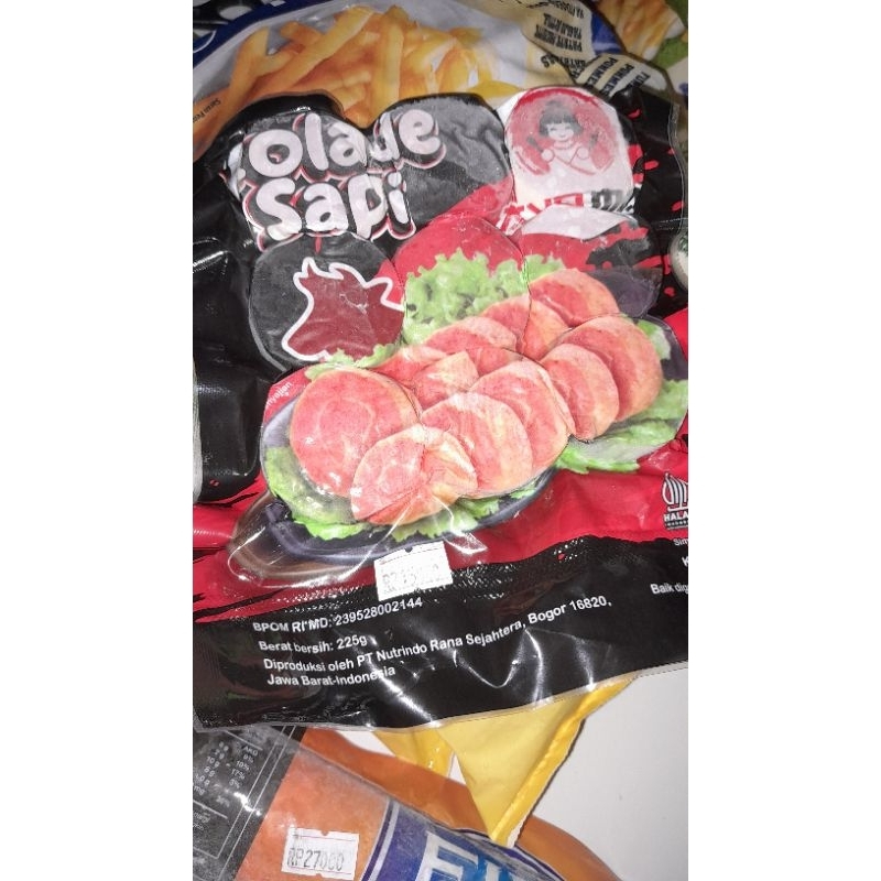

Berkah Frozen #Rolade sapi Ayoma 225 gr isi 9